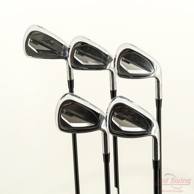 Titleist 2023 T350 Iron Set 6-PW Mitsubishi Tensei Red AM2 Graphite Senior Right Handed STD