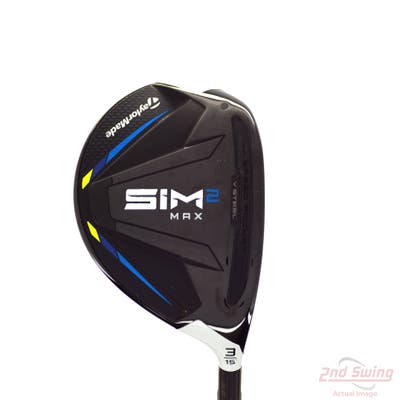 TaylorMade SIM2 MAX Fairway Wood 3 Wood 3W 15° Fujikura Ventus Blue 6 Graphite Stiff Right Handed 43.5in