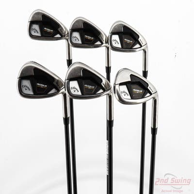 Callaway Rogue ST Max 24 Iron Set 6-PW GW Mitsubishi Tensei AV Limited White 75 IR Graphite Regular Right Handed +1/4"