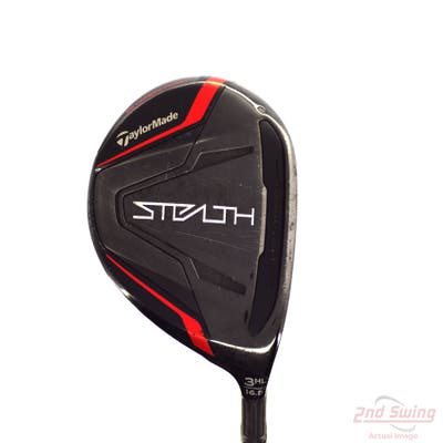 TaylorMade Stealth Fairway Wood 3 Wood HL 16.5° TM Fujikura Ventus Red 5 Graphite Senior Right Handed 40.0in