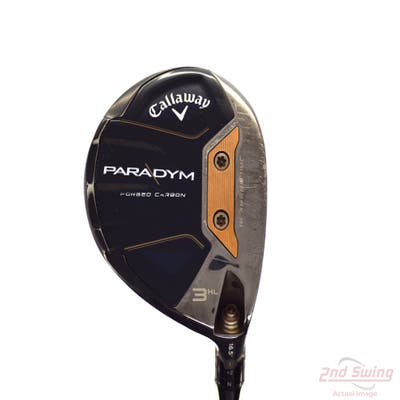 Callaway Paradym Fairway Wood 3 Wood HL 16.5° UST Mamiya Helium Black Nanocore 5 Graphite Senior Right Handed 42.0in