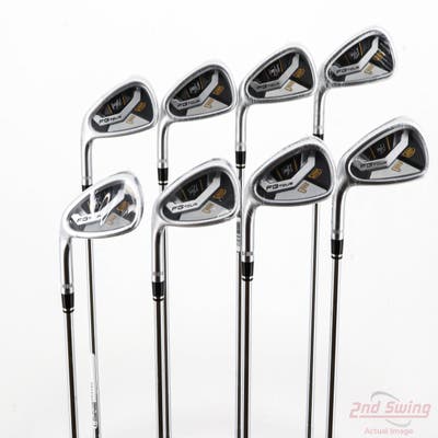 Mint Wilson Staff FG Tour F5 Iron Set 4-PW GW True Temper Dynamic Gold XP S300 Steel Stiff Left Handed STD