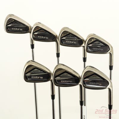 Cobra DS-ADAPT Iron Set 5-PW GW True Temper Dynamic Gold 105 Steel Regular Right Handed STD