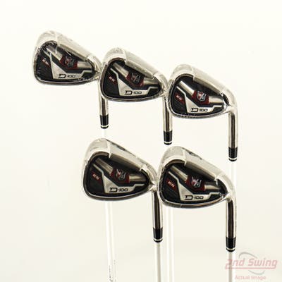 Mint Wilson Staff D100 ES Iron Set 7-PW GW Matrix Studio 6.1 Graphite Stiff Right Handed +1/2"