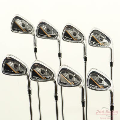 Mint Wilson Staff FG Tour V4 Forged Iron Set 4-PW GW True Temper Dynamic Gold S300 Steel Stiff Right Handed -1/4"