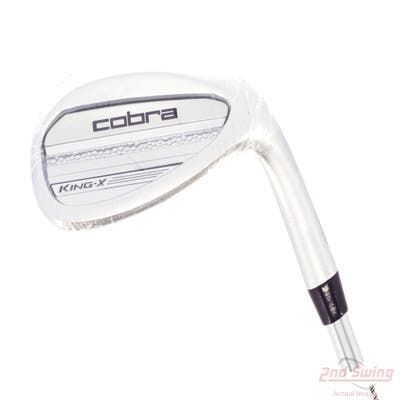 Mint Cobra 2025 King-X Chrome Wedge Gap GW 50° True Temper Vector Wedge Steel Wedge Flex Right Handed 35.75in