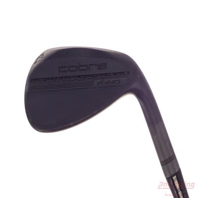 Mint Cobra 2025 King Black QPQ Wedge Pitching Wedge PW 48° 8 Deg Bounce V Grind True Temper Dynamic Gold Spinner Tour Issue Steel Wedge Flex Right Handed 35.75in