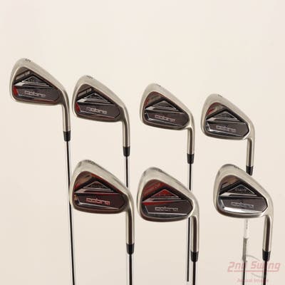 Cobra DS-ADAPT Iron Set 5-PW GW FST KBS Tour Lite Steel Regular Right Handed STD