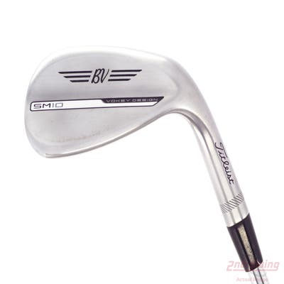 Titleist Vokey SM10 Tour Chrome Wedge Sand SW 56° 10 Deg Bounce S Grind True Temper Dynamic Gold 105 Steel Wedge Flex Right Handed 35.25in