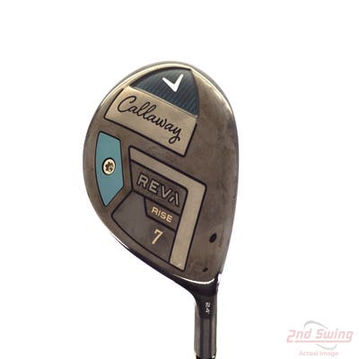 Callaway Reva Rise Fairway Wood 7 Wood 7W 24° UST Mamiya LinQ LTE Graphite Ladies Right Handed 40.5in