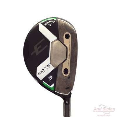 Callaway Elyte Max Fast Fairway Wood 3 Wood 3W 16° Mitsubishi Vanquish PL 40 Graphite Senior Right Handed 43.25in