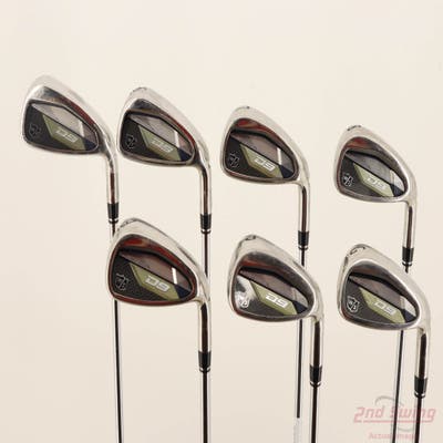 Wilson Staff D9 Iron Set 5-PW GW FST KBS Max Ultralite Steel Regular Right Handed STD