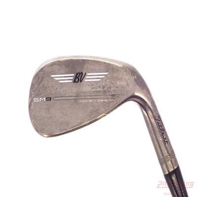 Titleist Vokey SM9 Brushed Steel Wedge Gap GW 50° 8 Deg Bounce F Grind FST KBS Tour-V 120 Steel X-Stiff Right Handed 35.5in