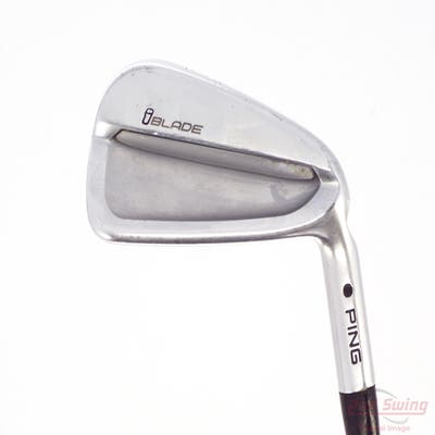 Ping iBlade Single Iron 6 Iron True Temper Dynamic Gold Tour Issue S400 Steel Stiff Right Handed Black Dot 37.5in