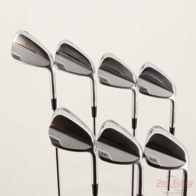 Ping i530 Iron Set 4-PW Nippon NS Pro Modus 3 Tour 105 Steel Stiff Right Handed Red dot +1/2"
