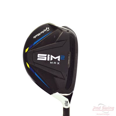 TaylorMade SIM2 MAX Fairway Wood 3 Wood 3W 15° Fujikura Ventus Blue 5 Graphite Regular Right Handed 43.5in