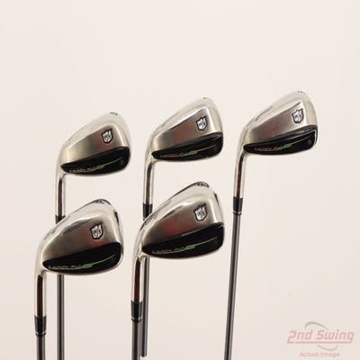Wilson Staff Launch Pad 2 Iron Set 6-PW Project X EvenFlow Green 65 Graphite Regular Left Handed STD