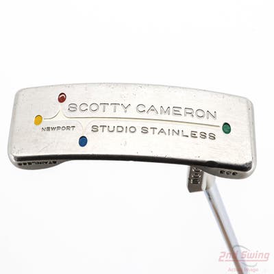 Titleist Scotty Cameron Studio Stainless Newport Beach Putter Steel Right Handed 35.0in