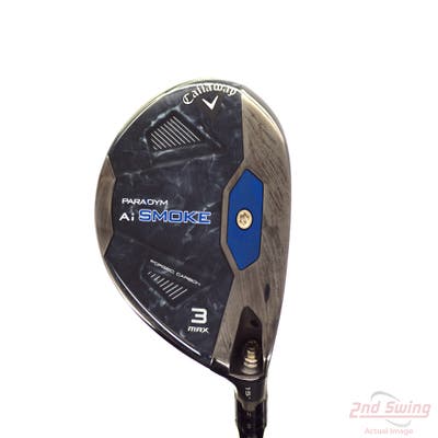 Callaway Paradym Ai Smoke Max Fairway Wood 3 Wood 3W 15° Mitsubishi Kuro Kage Black 60 Graphite Stiff Right Handed 43.0in
