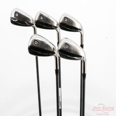 Mint Wilson Staff Launch Pad 2 Iron Set 6-PW Project X EvenFlow Green 55 Graphite Senior Right Handed STD