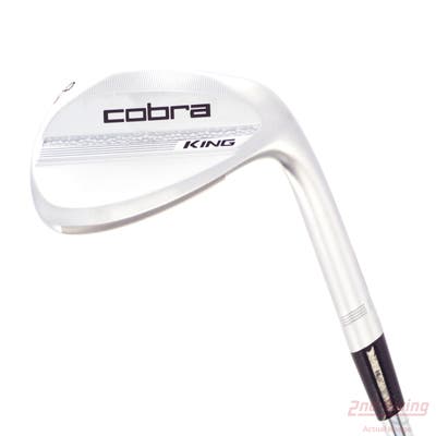 Cobra 2025 King Chrome Wedge Lob LW 60° 8 Deg Bounce V Grind True Temper Dynamic Gold Spinner Tour Issue Steel Wedge Flex Right Handed 35.25in