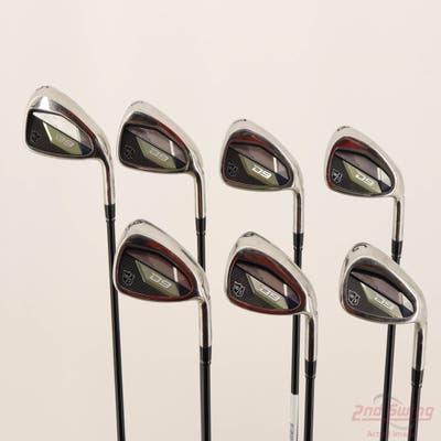 Wilson Staff D9 Iron Set 5-PW GW Mitsubishi Tensei AV Series Silver 55 Graphite Senior Right Handed STD