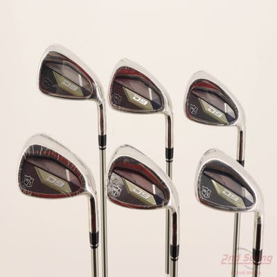 Mint Wilson Staff D9 Iron Set 6-PW GW UST Mamiya Recoil 460 Graphite Senior Right Handed +1"