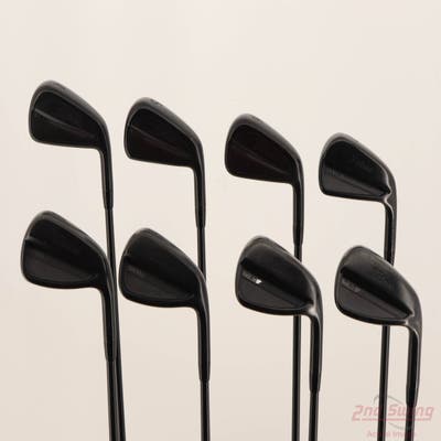 Titleist 2023 T150/T200 Combo Black Iron Set 4-PW AW Project X LZ Onyx Steel X-Stiff Right Handed +1/2"