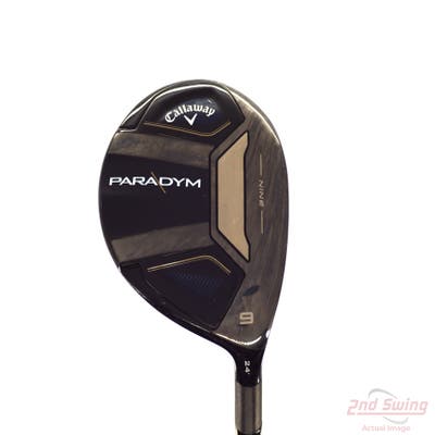 Callaway Paradym Fairway Wood 9 Wood 9W 24° Aldila Ascent PL 40 Graphite Ladies Right Handed 42.0in