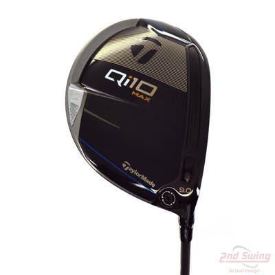 TaylorMade Qi10 MAX Driver 9° Aldila Rogue Silver 110 MSI 70 Graphite Stiff Right Handed 45.5in
