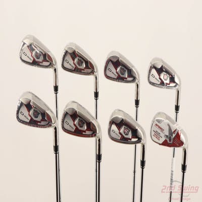 Mint Wilson Staff D200 Iron Set 4-PW GW Wilson Super Light 85 Steel Stiff Right Handed STD