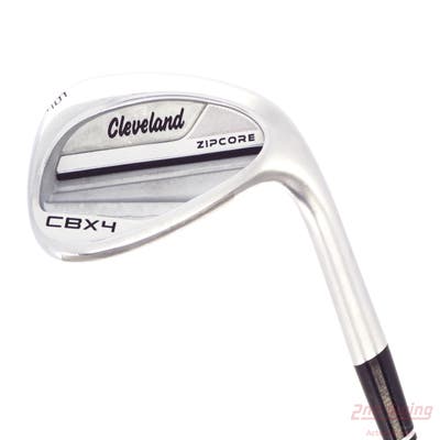 Cleveland CBX 4 ZipCore Wedge Sand SW 56° 14 Deg Bounce FST KBS Hi-Rev 2.0 115 Steel Wedge Flex Right Handed 35.5in
