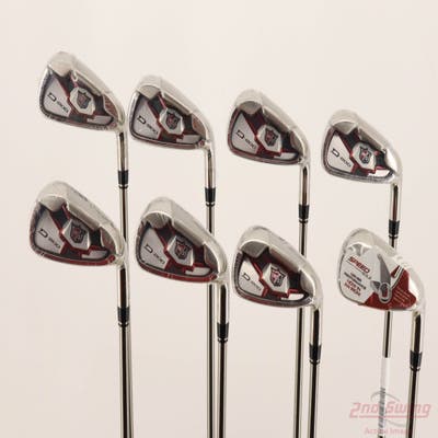 Mint Wilson Staff D200 Iron Set 4-PW GW Wilson Elements Chrome 59F Graphite Regular Right Handed STD