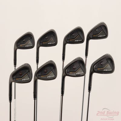 Mint Wilson Staff FG Tour M3 Iron Set 4-PW GW Nippon 950GH Steel Stiff Left Handed +1/4"