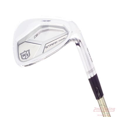 Mint Wilson Staff Staff Model CB Single Iron Pitching Wedge PW UST Mamiya Recoil 460 F2 Graphite Senior Right Handed 35.25in