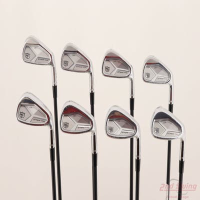 Mint Wilson Staff Staff Model CB Iron Set 4-PW GW Project X Catalyst 80 Graphite Stiff Right Handed +1/4"