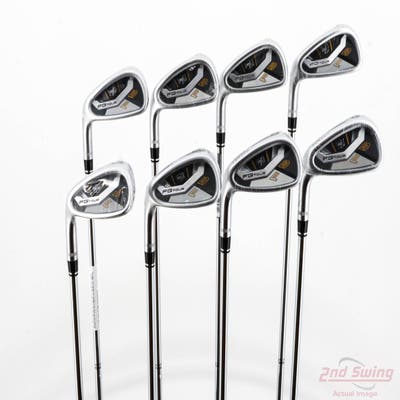 Mint Wilson Staff FG Tour F5 Iron Set 4-PW GW True Temper Dynamic Gold XP R300 Steel Regular Left Handed STD