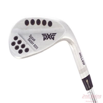 PXG 0311 Sugar Daddy Milled Chrome Wedge Sand SW 54° 10 Deg Bounce FST KBS Hi-Rev 2.0 115 Steel Regular Right Handed 35.75in