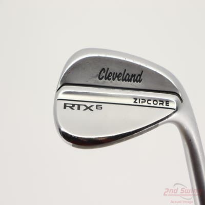 Cleveland RTX 6 ZipCore Tour Satin Wedge Gap GW 52° 10 Deg Bounce Mid True Temper Dynamic Gold Tour Issue X100 Steel X-Stiff Right Handed 35.75in