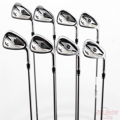 Wilson Staff FG Tour V6 Iron Set 4-PW GW True Temper Dynamic Gold AMT S300 Steel Stiff Right Handed STD