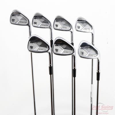 Mint Wilson Staff Staff Model CB Iron Set 4-PW True Temper Dynamic Gold 120 Tour Issue Steel X-Stiff Right Handed STD