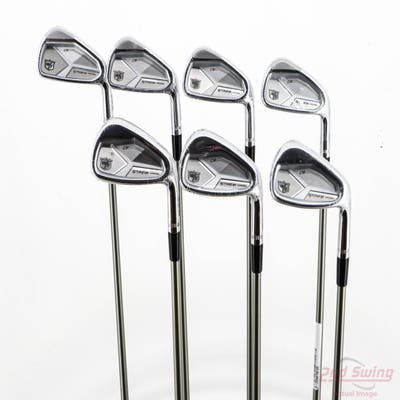 Mint Wilson Staff Staff Model CB Iron Set 4-PW UST Mamiya Recoil 460 F3 Graphite Regular Right Handed STD