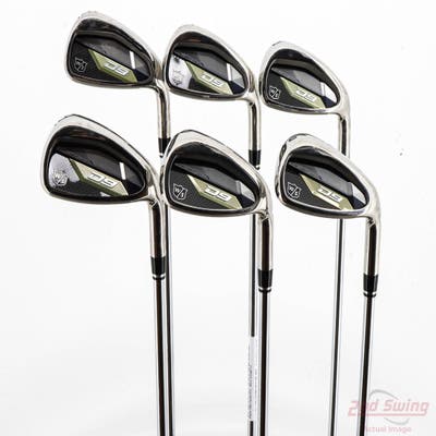 Wilson Staff D9 Iron Set 6-PW GW FST KBS Max Ultralite Steel Regular Right Handed STD