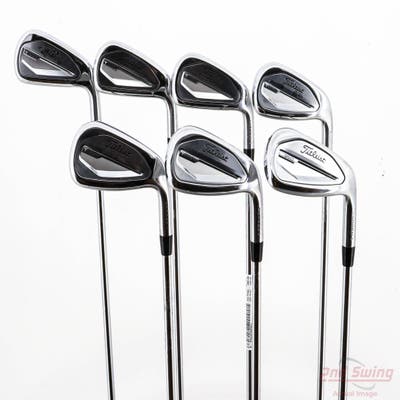 Titleist 2023 T350 Iron Set 5-PW GW True Temper AMT Red R300 Steel Regular Right Handed +1"
