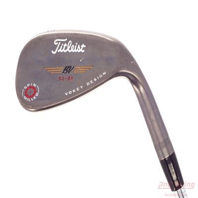 Titleist 2009 Vokey Spin Milled Black Wedge Gap GW 52° 8 Deg Bounce Nippon NS Pro 970 Steel Regular Right Handed 34.75in