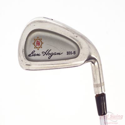 Ben Hogan BH-5 Single Iron 7 Iron Stock Steel Shaft Steel Stiff Right Handed 37.5in