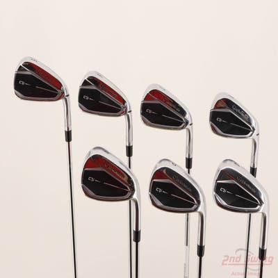 TaylorMade Qi Iron Set 5-PW AW FST KBS MAX 85 MT Steel Regular Right Handed STD