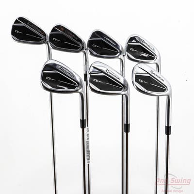 TaylorMade Qi Iron Set 6-PW GW SW FST KBS MAX 85 MT Steel Regular Right Handed STD