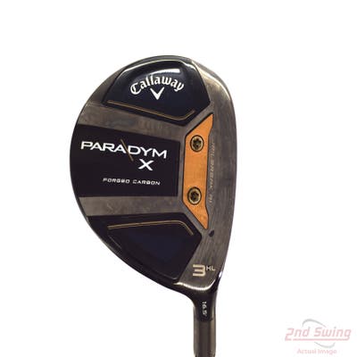 Callaway Paradym X Fairway Wood 3 Wood HL 16.5° Aldila Ascent PL 40 Graphite Senior Right Handed 43.25in