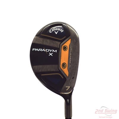 Callaway Paradym X Fairway Wood 7 Wood 7W 21° Aldila Ascent PL 40 Graphite Senior Right Handed 40.5in